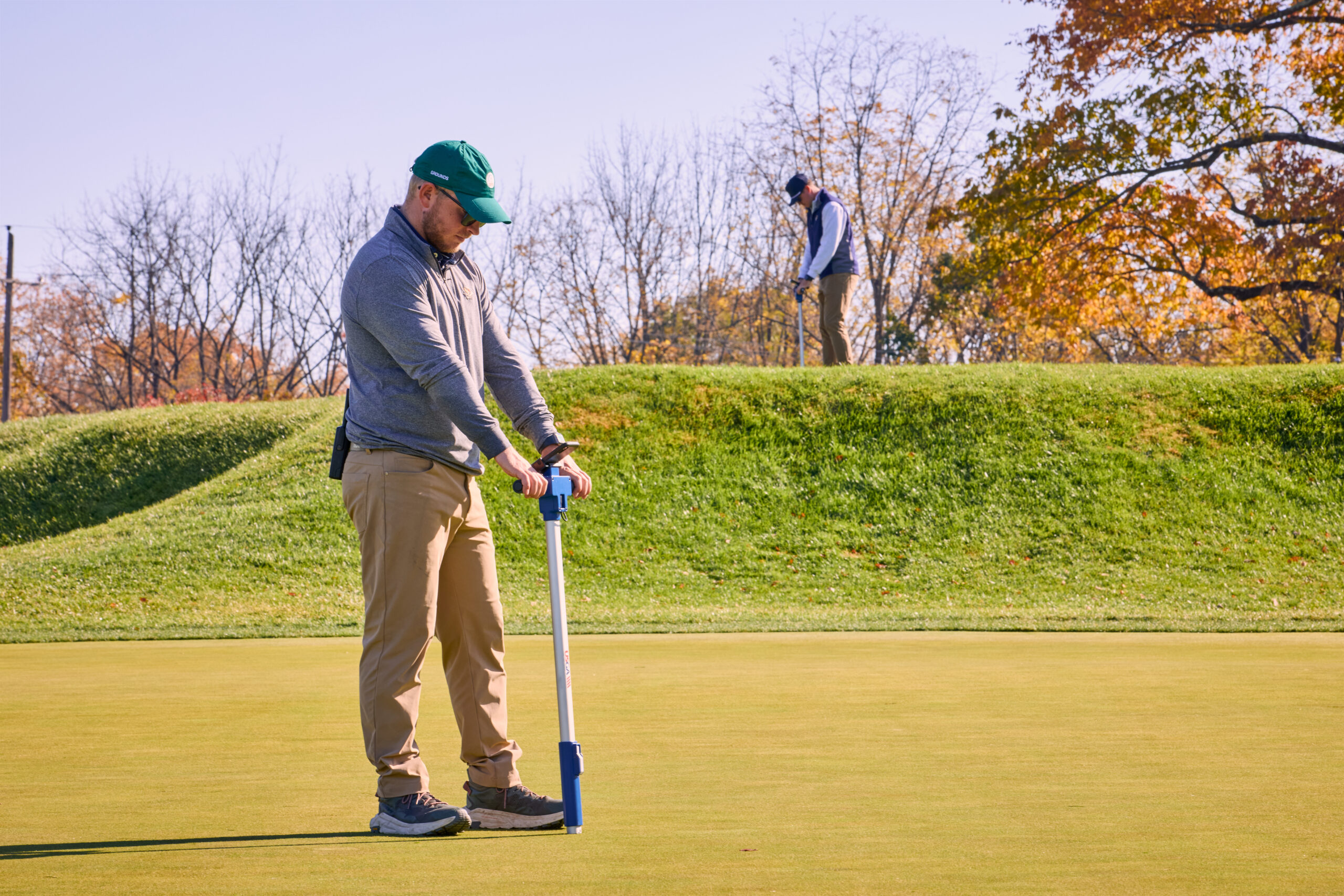 moisture meter closeup