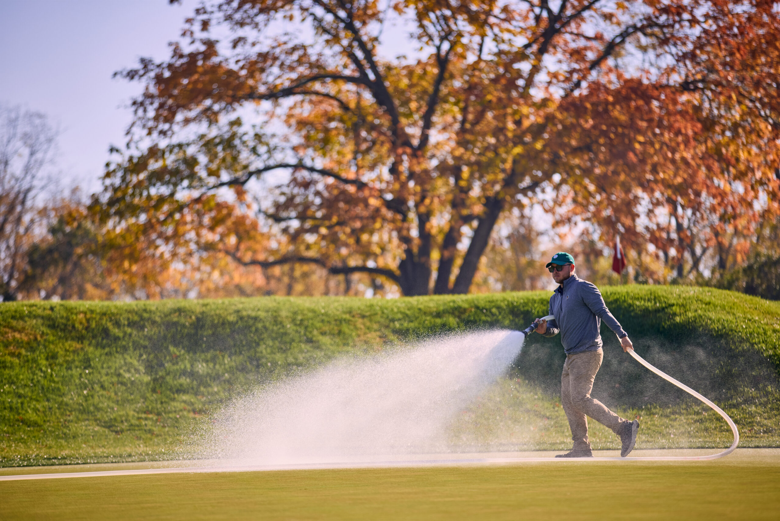 moisture meter demo at pinehurst