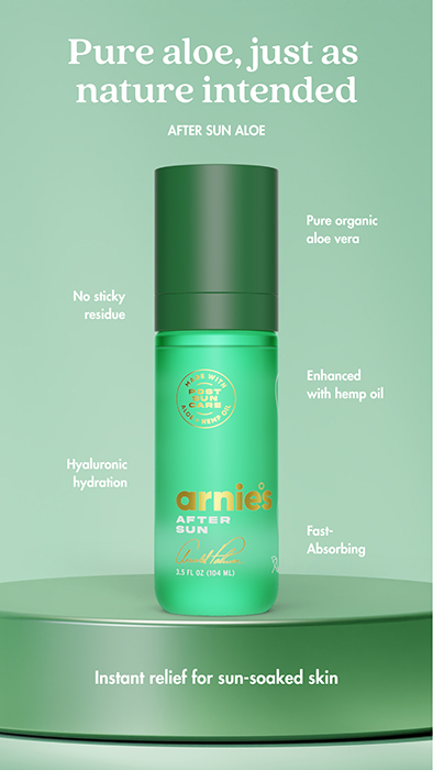 arnies after sun package